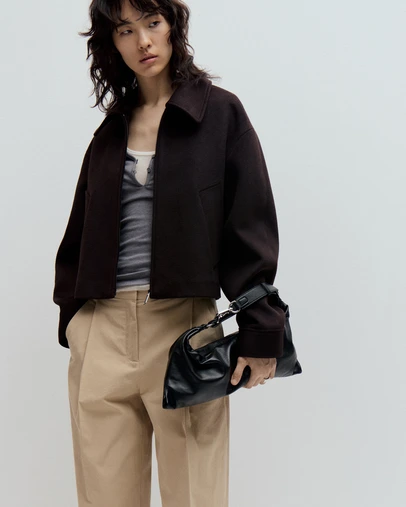 M.N.G - Wool Bomber Jacket