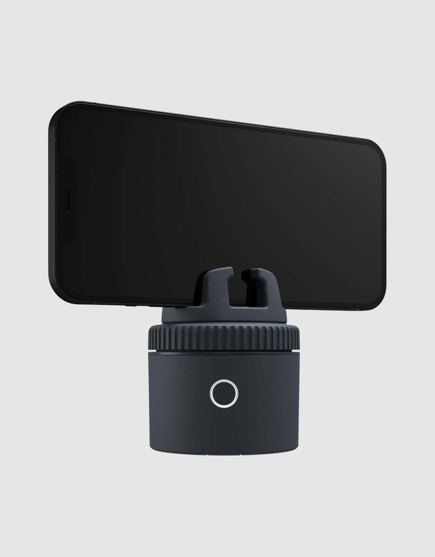Pivo - Pivo Pod Lite Phone Mount Stand Auto Body Face Tracking 360° Mobile Holder Gray