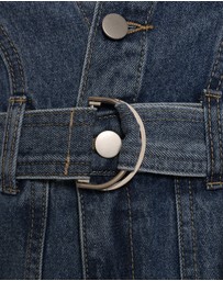 Petal & Pup - Brady Denim Playsuit - Blue