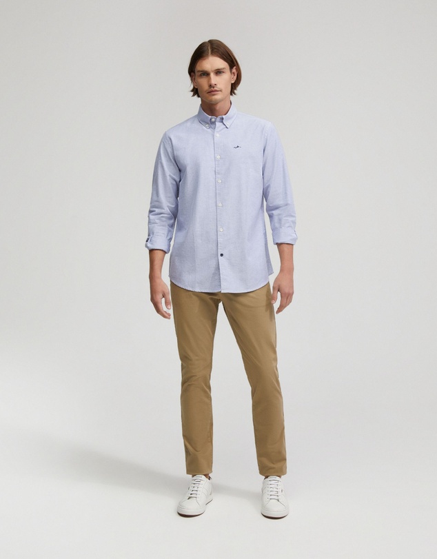 Oxford - Holloway Oxford Weave Cotton Shirt