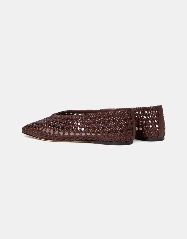 Loeffler Randall - Emery Woven Ballet Flats