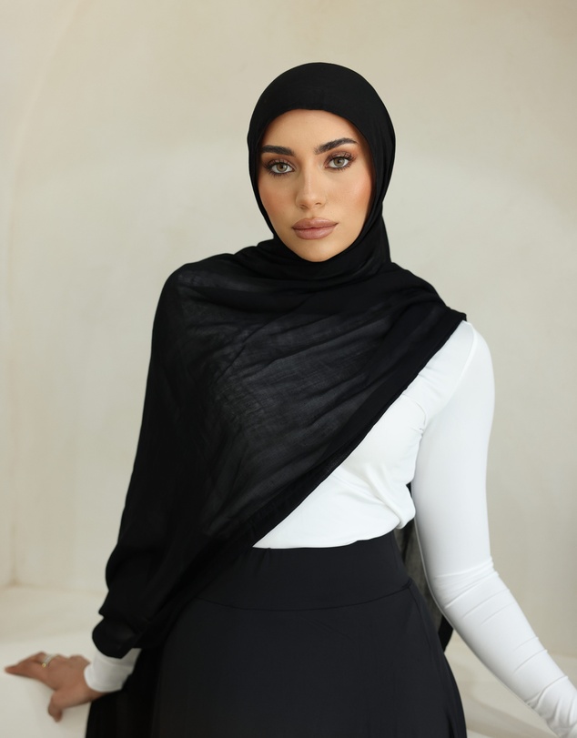 Mod Squad - Double Stitch Hijab- Midnight