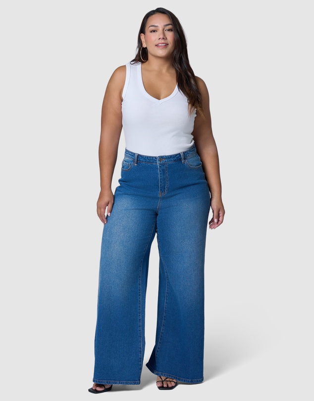 Indigo Tonic - Storm Wide Leg Jean