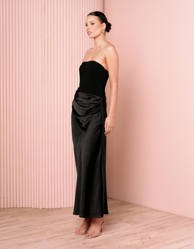 Azzurielle - Janecia Corset Midi Dress