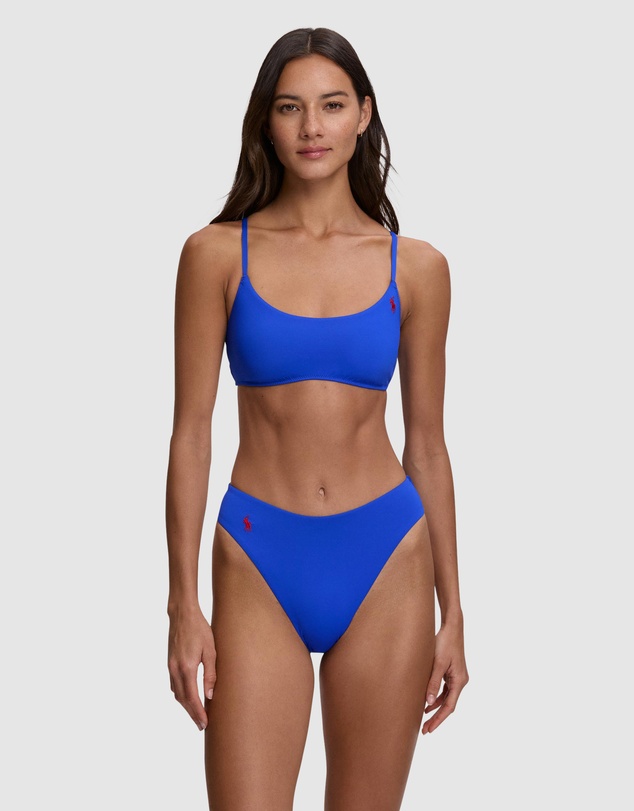 Polo Ralph Lauren - Kennedy Scooped Bikini Top with Removable Padding