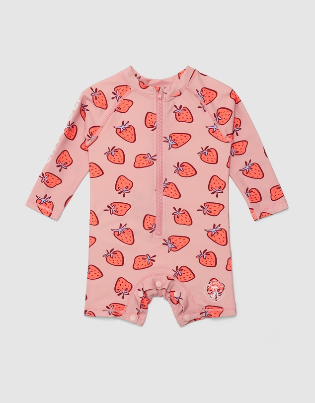 Crywolf - BABY RASH SUIT Strawberry Splash