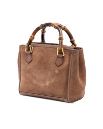 Pre-Loved by Azura Reborn - Pre-Loved Mini Suede Bamboo Satchel