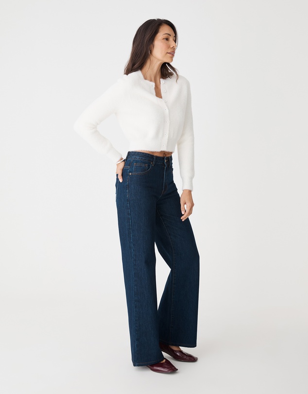 Forcast - Vanessa Fluffy Cardigan