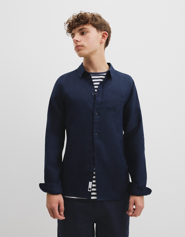 Country Road - Teen Organically Grown Linen Shirt