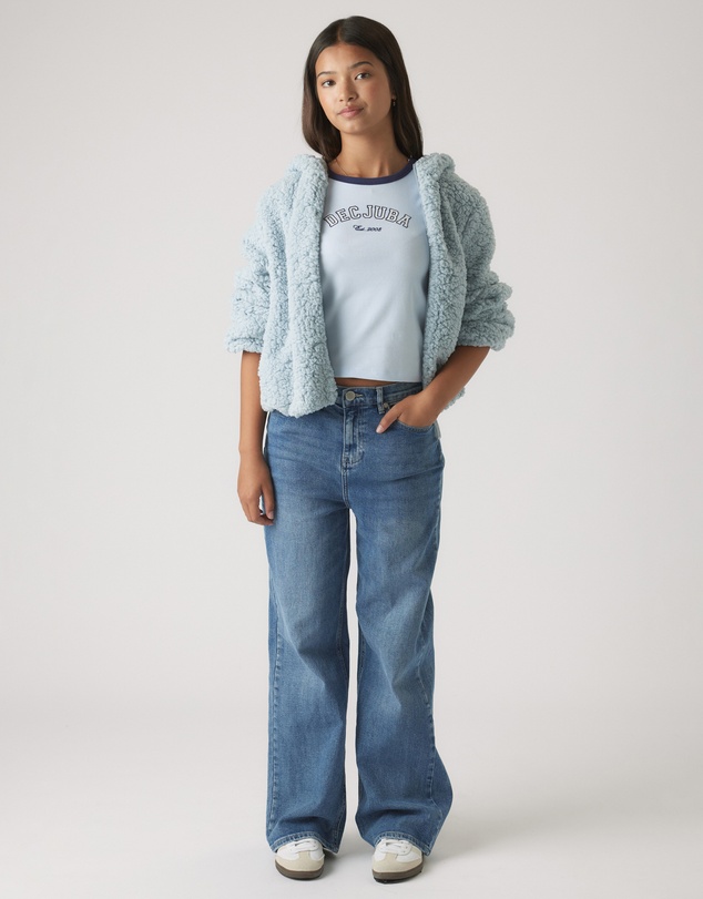 Decjuba Kids - Cropped Ringer Tee - Teens