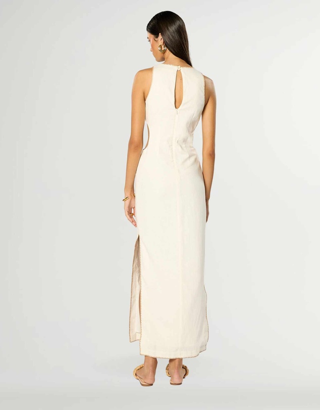 Winona - Poem Cut Out Midi Dress