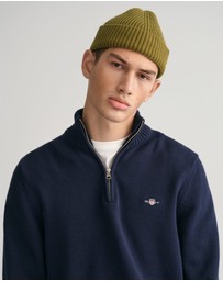Gant - Casual Cotton Half-Zip Knit