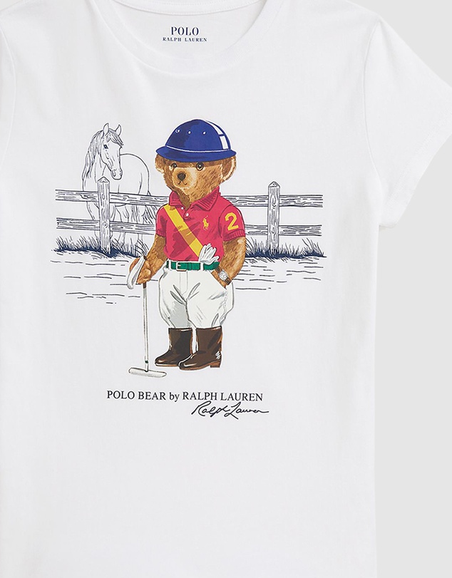 Polo Ralph Lauren - Polo Bear Cotton Jersey Tee - Teens