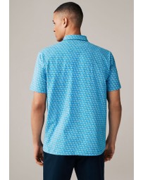 NEXT - 100% Cotton Print Polo Shirt