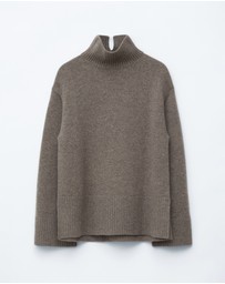 & Other Stories - Oversized Turtleneck Wool Jumper
