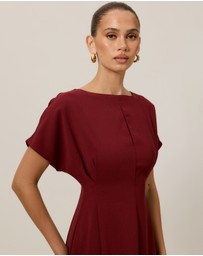 Tussah - Alex Boat Neck Midi Dress