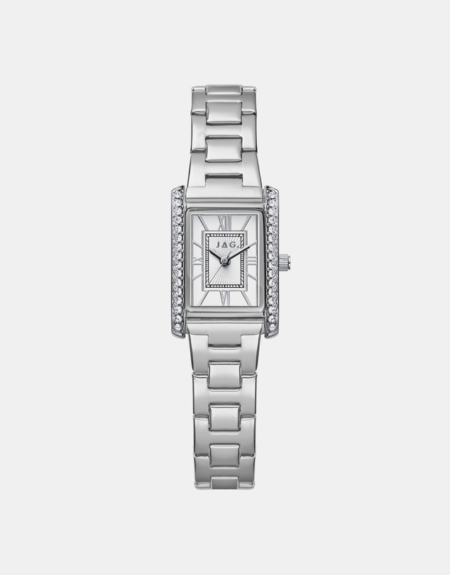 Jag - Sienna Womens Silver Dial 22mm Silver Watch