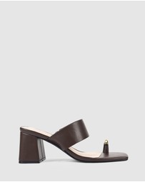 Verali - Stassie Block Heel Mules