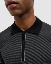 Politix - Joseph Stripe Knit Polo