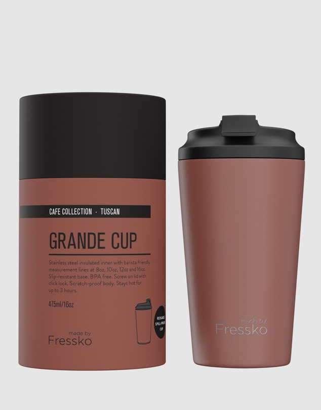 Fressko - Grande 16oz Reusable Coffee Cup