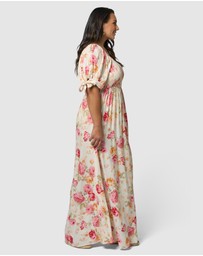 Something 4 Olivia - Felicity Ruffle Maxi Dress