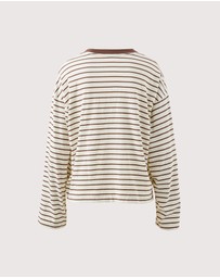 Ceres Life - Beau Long Sleeve Slouchy Tee