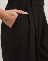Atmos&Here - Ellie Pleated Wide Leg Pants