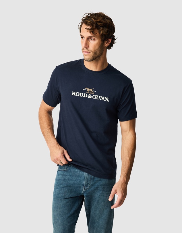 Rodd & Gunn - The Peaks Logo Tee