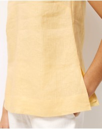 AERE - Noa Linen Top