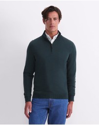 Sportscraft - Merino Quarter Zip Knit