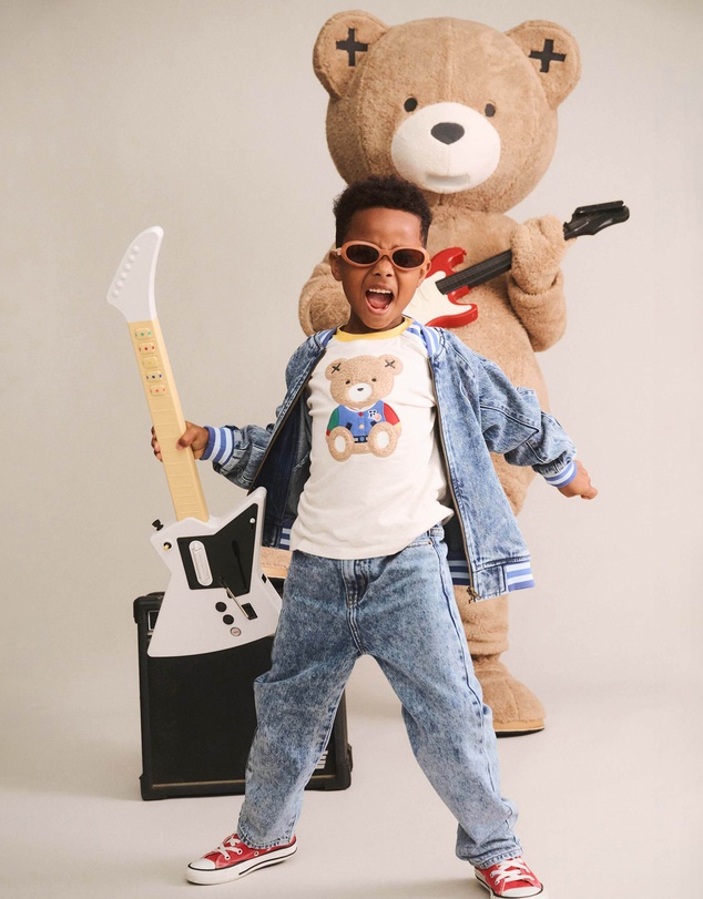 Huxbaby - Dreamy Denim Bomber Jacket - Babies-Teens