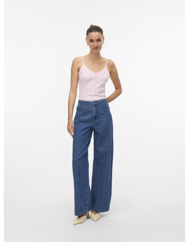Vero Moda - Kirsa High Waisted Wide Jeans