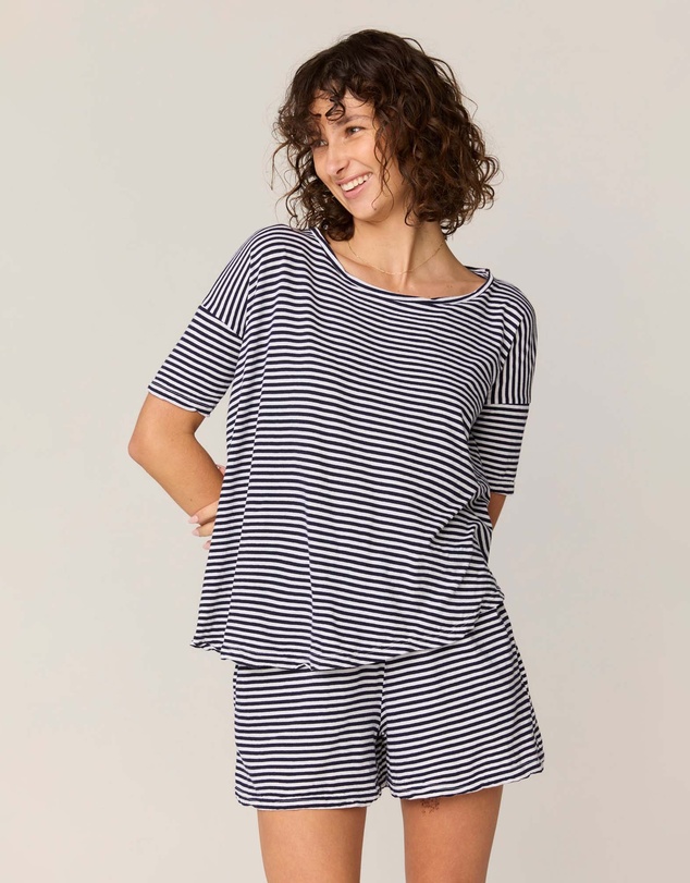 Primness - Stripe Pop Tee