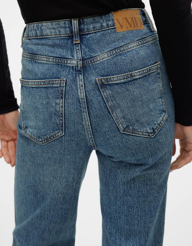 Vero Moda - Tessa High Waisted Straight Jeans