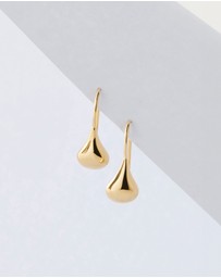 Najo - Baby Tears Yellow Gold Earring