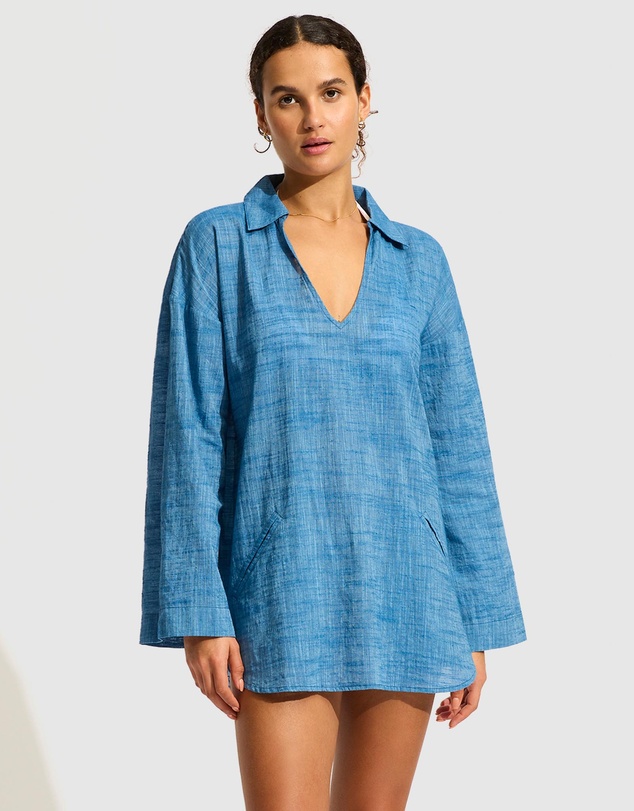 Seafolly - Longline Beach Shirt