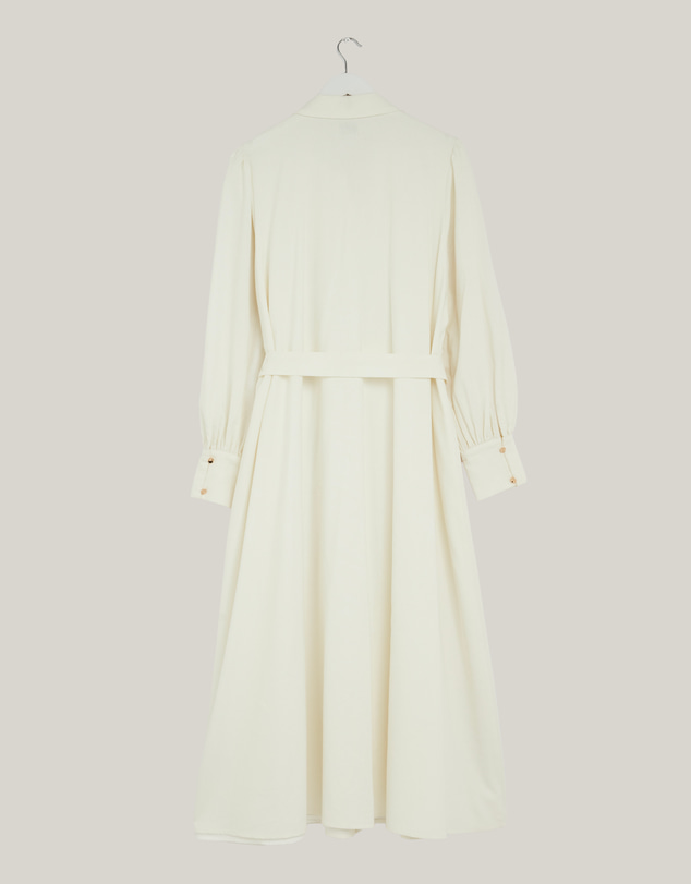 Revibe - Repaired Tussah Haven Linen Blend Midi Dress - AU 16