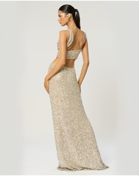 Winona - Sterling Sash Dress 
