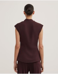 Witchery - Crepe Cowl Tank Top