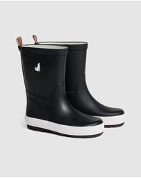 Crywolf - RAIN BOOTS Black