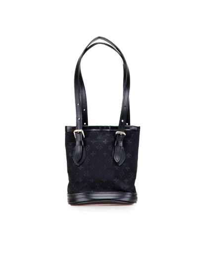 Pre-Loved by Azura Reborn - Pre-Loved Monogram Mini Satin Bucket