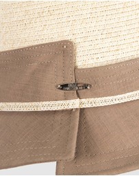 Max Alexander - Straw Nude Summer Beach Sun Hat