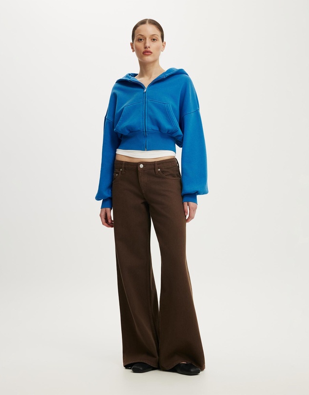 Cotton On - Oversized Zip Through Hoodie