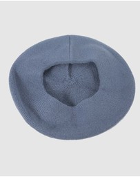 Max Alexander - European Made Denim Soft Wool Beret