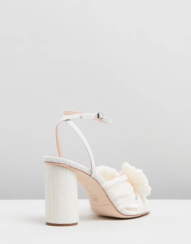 Loeffler Randall - Camellia Knot Mules with Ankle Strap