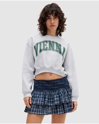 BDG By Urban Outfitters - Vienna Crop Sweat