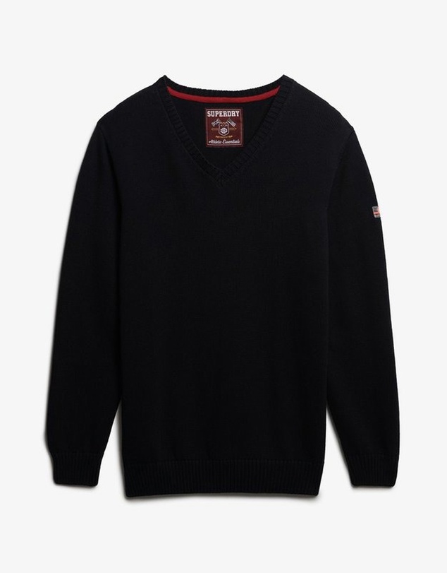 Superdry - Oversized V Neck Jumper
