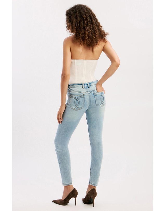 Bardot - Kate Mid Blue Jeans