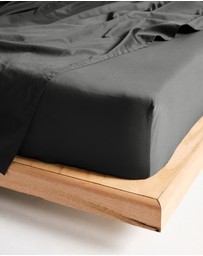 Linen House - Augusta 500TC Cotton Sateen Fitted Sheet