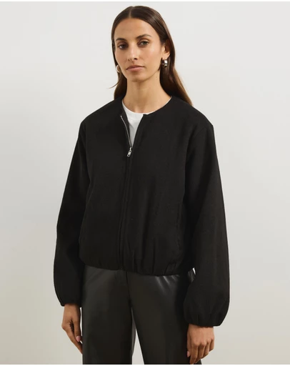Atmos&Here - Wool Blend Bomber